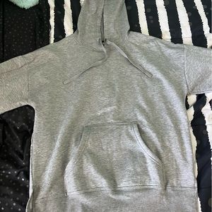 Grey Athletic Hoodie